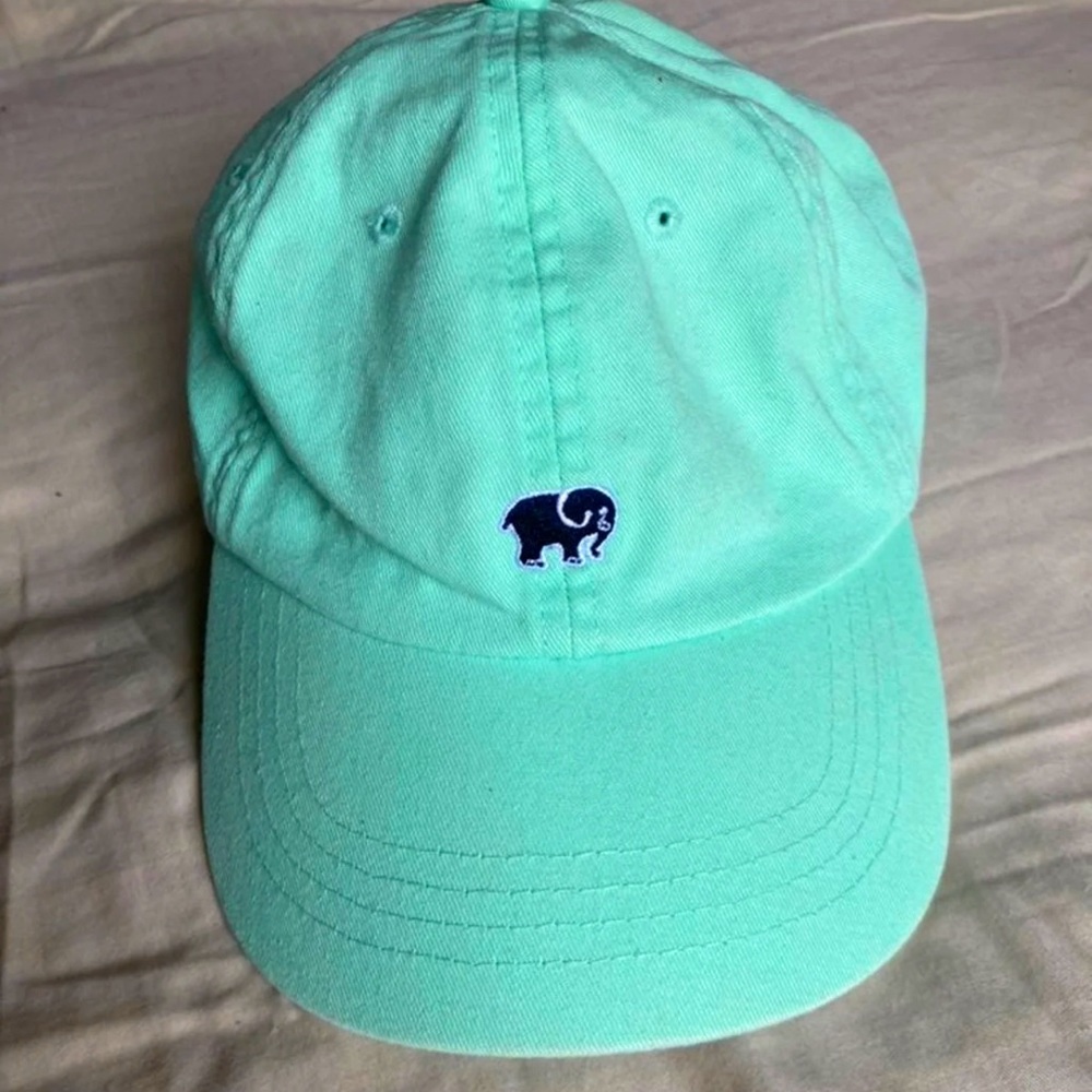 Ivory Ella Mint Green Baseball Cap.